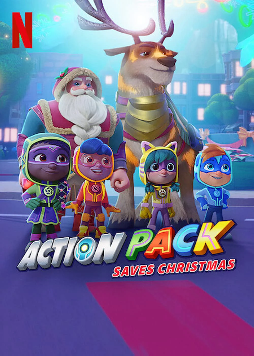 Phim Action Pack giải cứu Giáng sinh - The Action Pack Saves Christmas (2022)