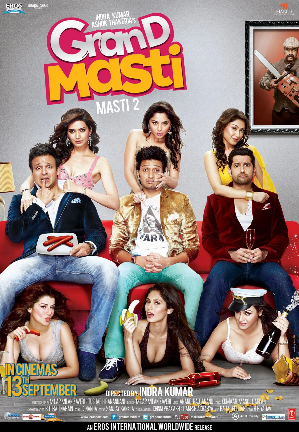 Phim Bộ Ba Siêu Bựa - Grand Masti (2013)