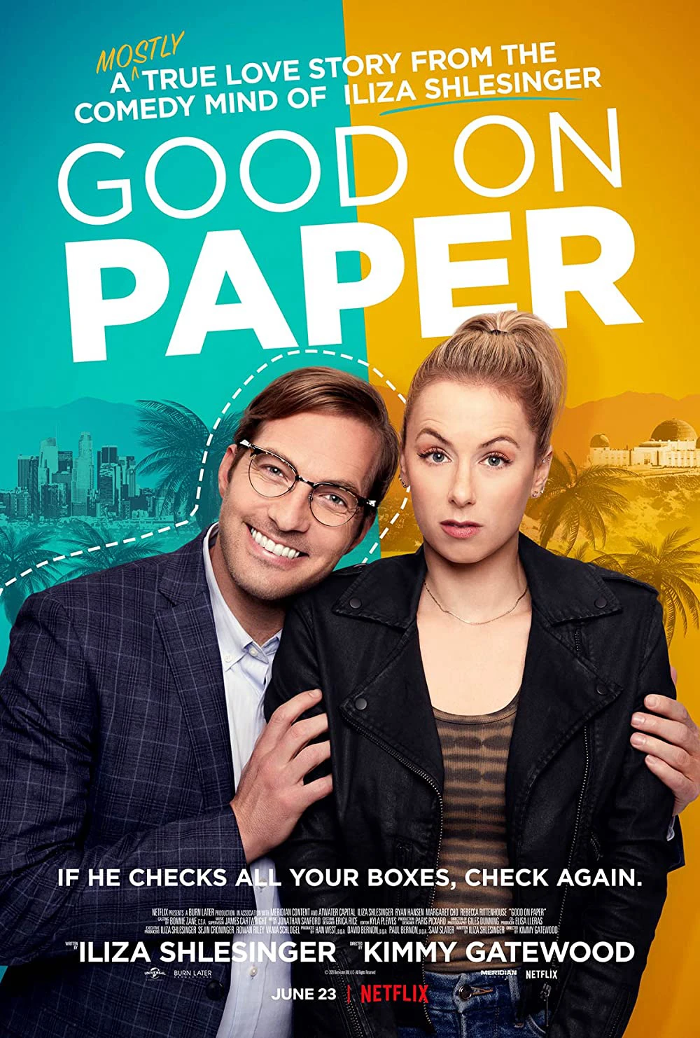 Phim Chàng lý tưởng, trên lý thuyết - Good on Paper (2021)