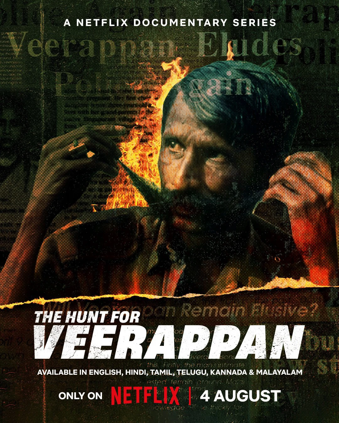 Phim Cuộc săn lùng Veerappan - The Hunt for Veerappan (2023)