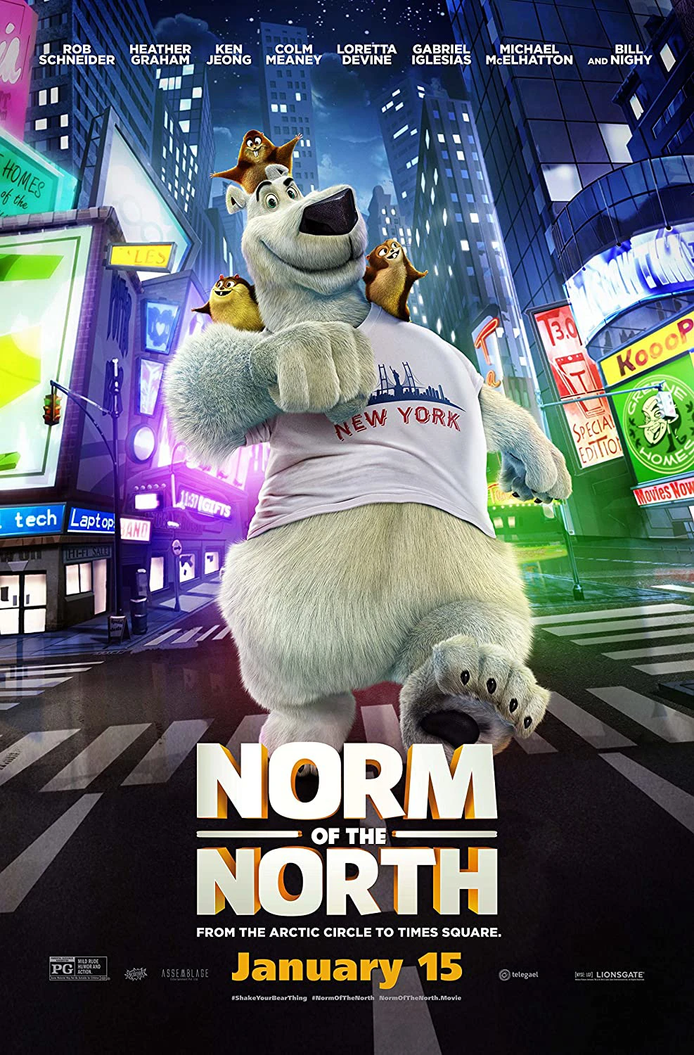 Phim Đầu Gấu Bắc Cực - Norm Of The North (2016)