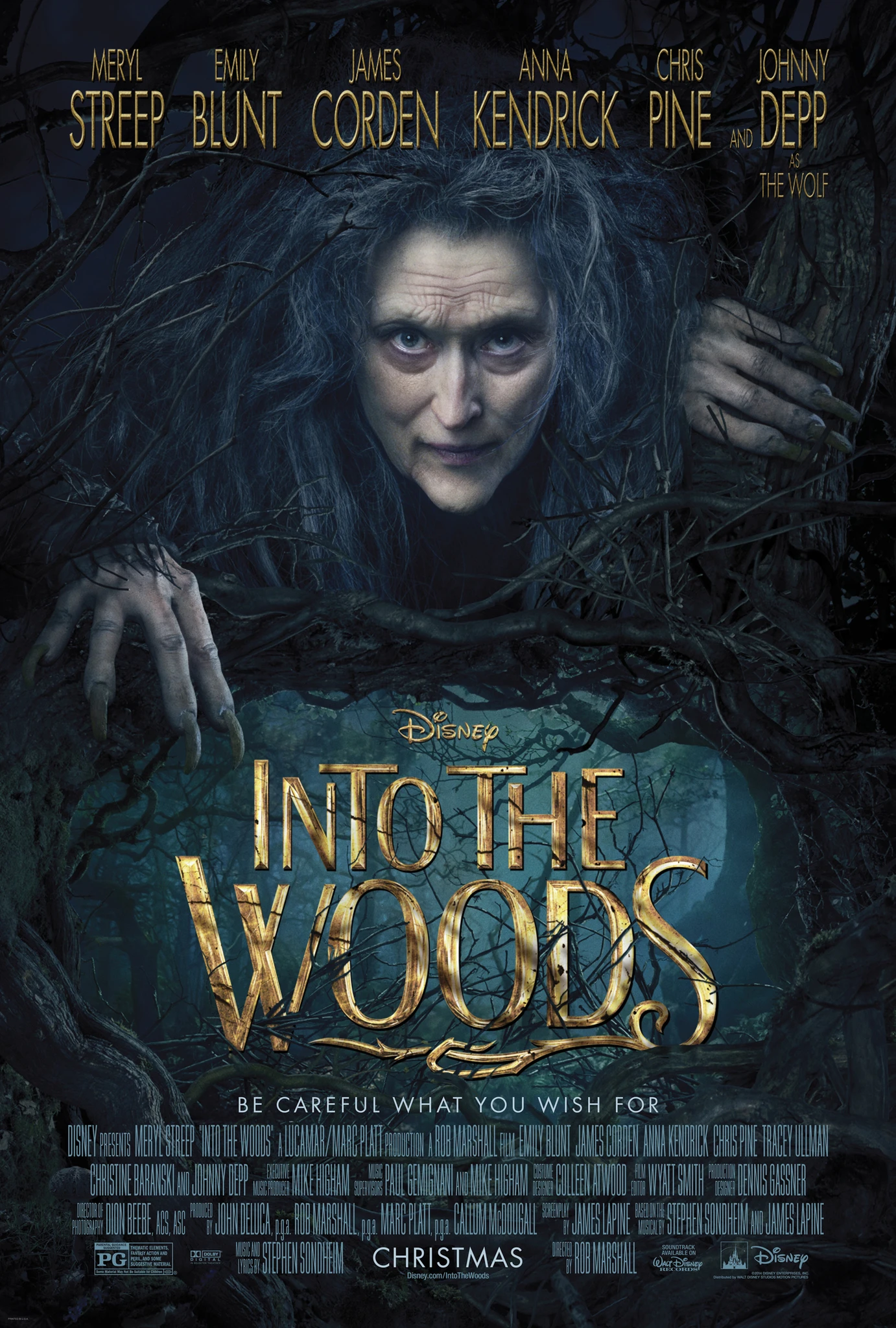 Phim Khu Rừng Cổ Tích - Into The Woods (2014)