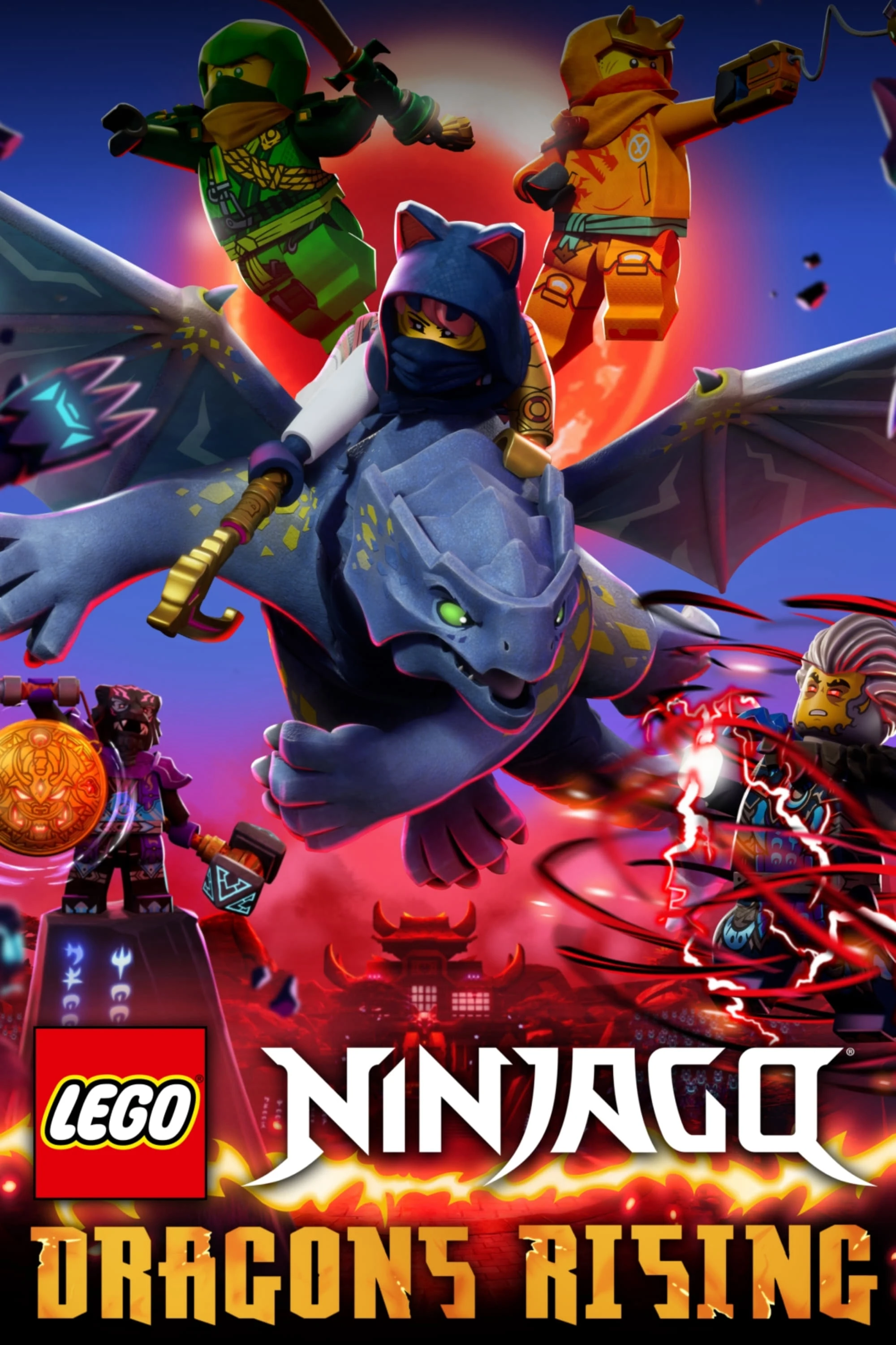 Phim LEGO Ninjago: Những Con Rồng Trỗi Dậy (PHần 2) - LEGO Ninjago: Dragons Rising Season 2 (2024)