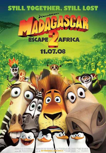 Phim Madagascar 2: Tẩu thoát tới châu Phi - Madagascar: Escape 2 Africa (2008)