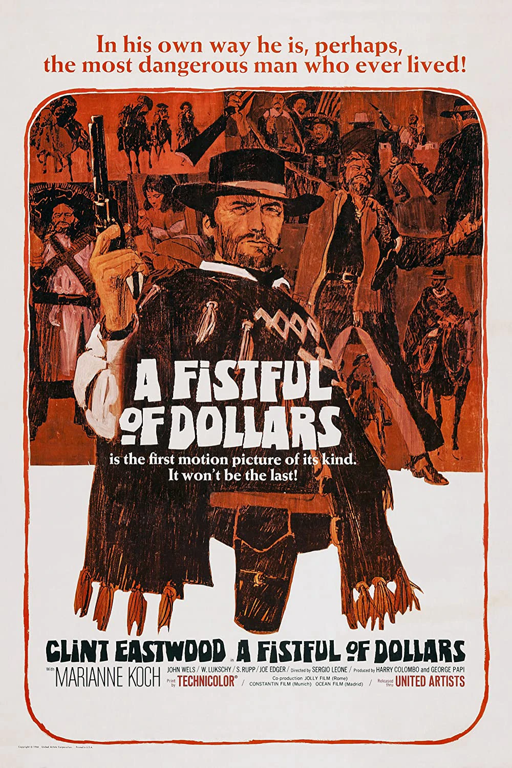 Phim Một Nắm Đô La - A Fistful of Dollars (1964)