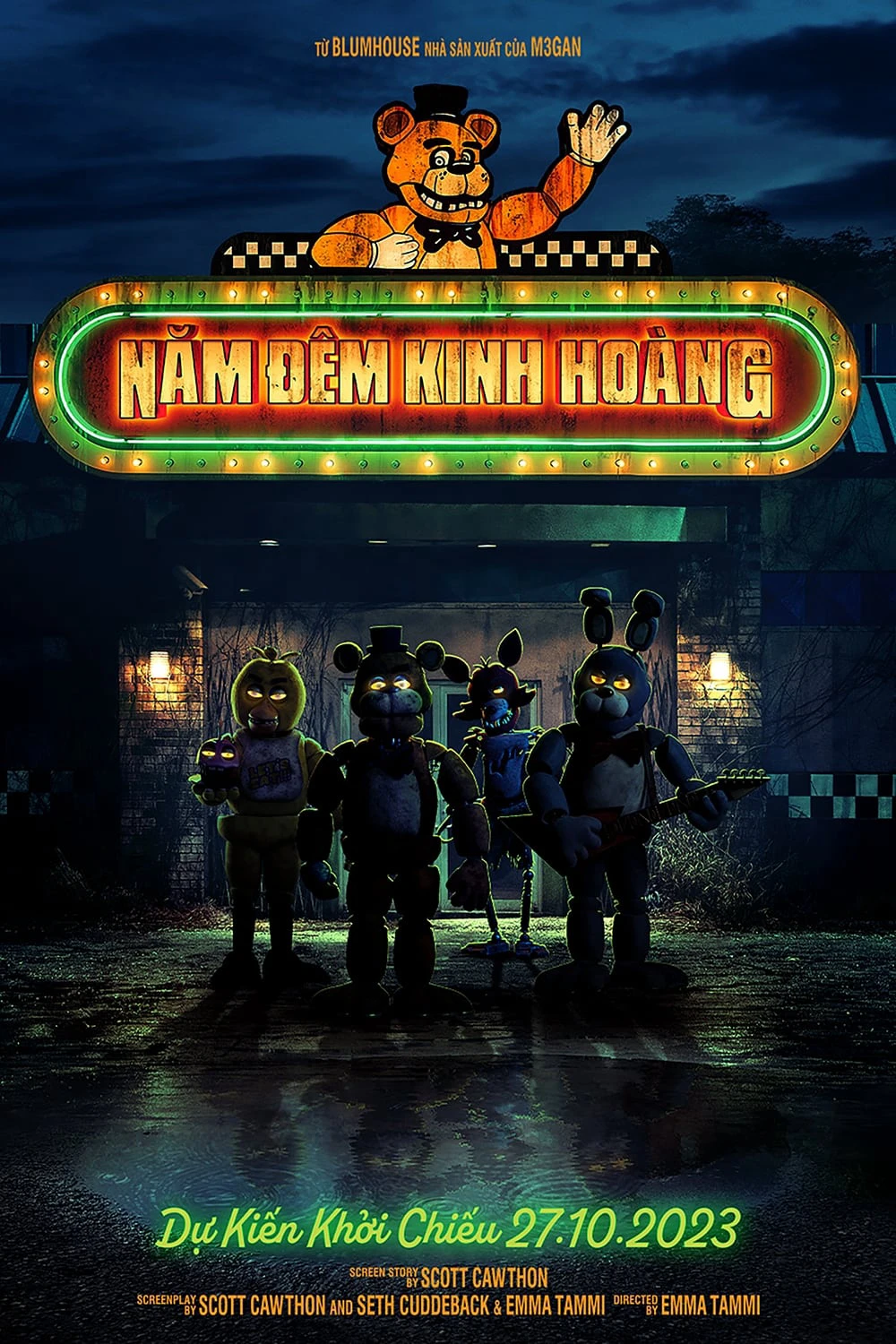 Phim Năm Đêm Kinh Hoàng - Five Nights at Freddy's (2023)