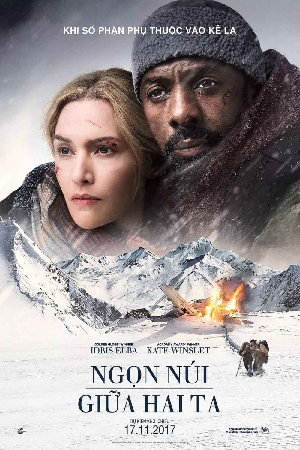 Phim Ngọn Núi Giữa Hai Ta - The Mountain Between Us (2017)