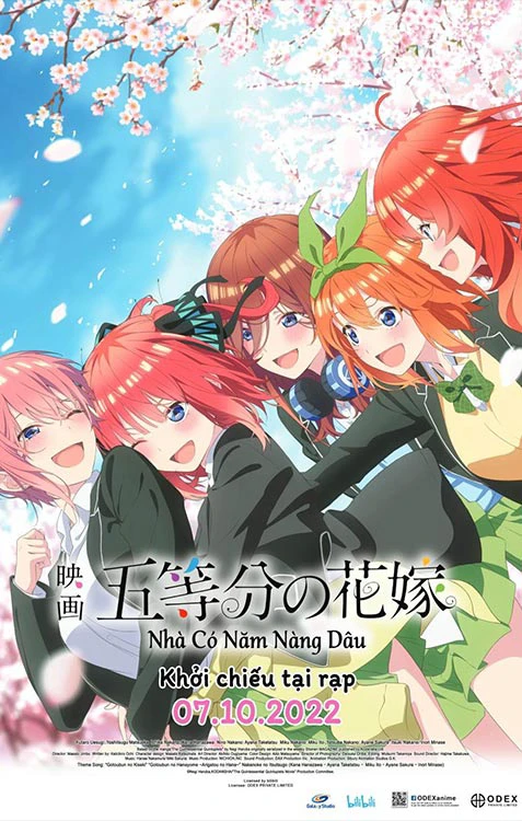 Phim Nhà Có Năm Nàng Dâu (Phim Điện Ảnh) - 5-toubun no Hanayome Movie (2022)