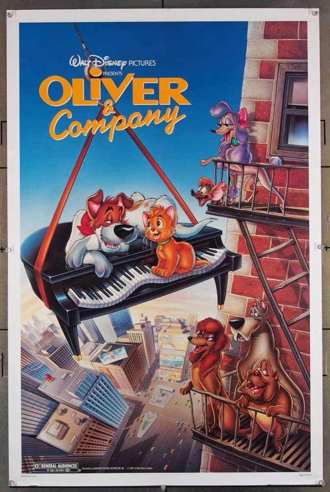 Phim Oliver Và Những Người Bạn - Oliver & Company (1988)