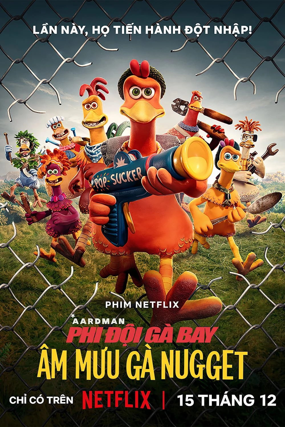 Phim Phi đội gà bay 2: Âm mưu gà nugget - Chicken Run: Dawn of the Nugget (2023)