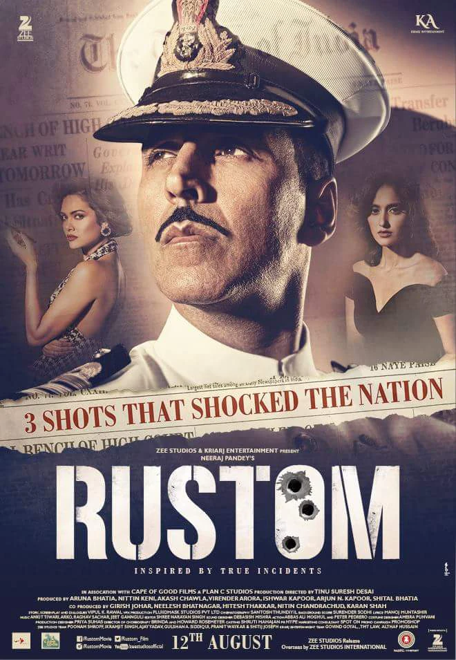 Phim Sĩ Quan Rustom - Rustom (2016)