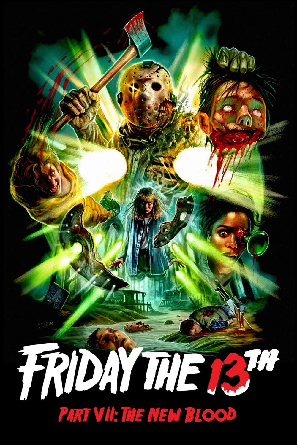 Phim Thứ 6 Ngày 13 Phần 7 - Friday the 13th Part VII: The New Blood (1988)